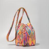 Toile Crossbody Bag Géométrique plus de couleurs pour le choix pièce