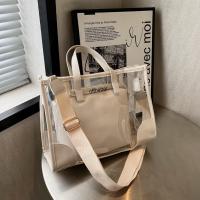 Plastic & PU Leather Easy Matching Crossbody Bag waterproof PC