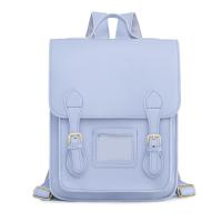 PU Leather Easy Matching Backpack hardwearing PC