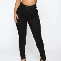 Polyester Women Long Trousers & skinny PC