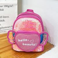 PU Leather Backpack soft surface & hardwearing Sequin PC