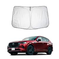 23 Mazda CX60 Car Sun Shade, sun protection & different design for choice, , silver, Sold By PC
