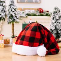 Cloth Christmas Hat christmas design red and black PC