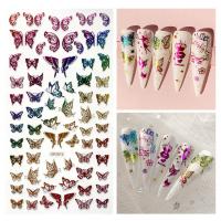 Stickers Creative Nail Decal for women multi-colored PC