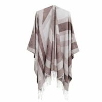 Polyester Tassels Women Scarf can be use as shawl & thermal printed Solid PC