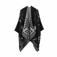Acrylic & Polyester lengthening Women Scarf can be use as shawl & thicken & thermal printed PC