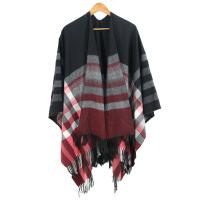 Acrylic & Polyester Tassels Women Scarf can be use as shawl & thicken & thermal printed PC