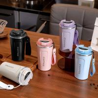 201 Stainless Steel & 304 Stainless Steel Vacuum Bottle 6-12 hour heat preservation & portable letter PC