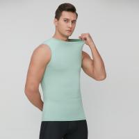 Spandex & Polyester Quick Dry Athletic Tank Top flexible & skinny style Solid PC