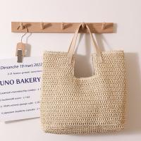 Straw Beach Bag & Easy Matching Woven Tote large capacity Polyester PC