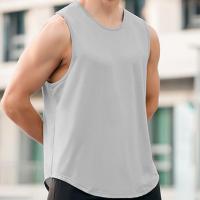 Polyester Quick Dry Athletic Tank Top & breathable printed PC