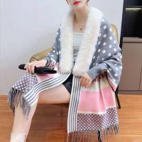 Polyamide & Polyester Tassels Women Scarf soft & can be use as shawl & thermal printed Solid PC