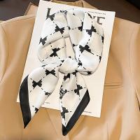 Polyester Multifunction Square Scarf soft & thermal printed bowknot pattern PC