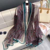 Soft Yarn Beach Scarf Women Scarf can be use as shawl & sun protection printed shivering PC
