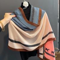 Polyester Women Scarf soft & can be use as shawl & breathable printed PC