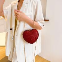 PU Leather Easy Matching Crossbody Bag heart pattern PC