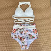 Spandex & Polyester Bikini & two piece & padded printed Set