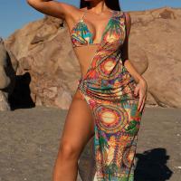 Polyamid & Polyester Bikini, Gedruckt, unterschiedliche Farbe und Muster für die Wahl,  Festgelegt