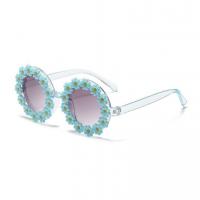 PC-Polycarbonate Easy Matching Sun Glasses for children & anti ultraviolet floral PC