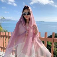 Polyester Easy Matching Silk Scarf breathable PC