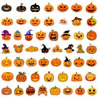 Pressure-Sensitive Adhesive & PVC Adhesive & Creative Decorative Sticker Halloween Design & for home decoration & durable & waterproof mixed pattern mixed colors Bag