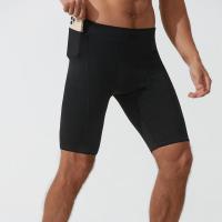Polyamide & Spandex Pantalon Capri Hommes Solide plus de couleurs pour le choix pièce