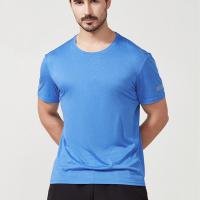 Spandex & Polyester Quick Dry Men Sport Top & breathable Solid PC