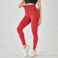 Polyamide Quick Dry & High Waist Women Yoga Pants lift the hip stretchable Solid PC
