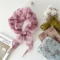 Polyester Zijden sjaal Afgedrukt Rillen meer kleuren naar keuze stuk