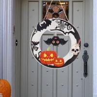Wooden Door Hangers Halloween Design PC