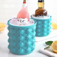Resin & Silicone Ice Saving Bucket double layer PC