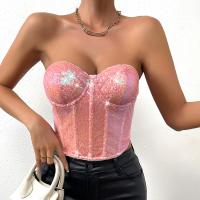 Polyester Tube Top midriff-baring & skinny PC