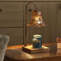 Glass & Wood & Iron adjustable light intensity Fragrance Lamps different power plug style for choose & durable PC