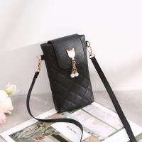 PU Leather Box Bag Shoulder Bag soft surface & attached with hanging strap Argyle PC