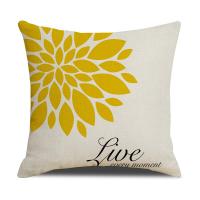 Linen Throw Pillow Covers washable printed PC