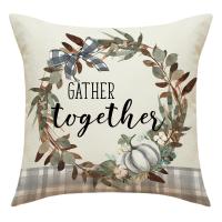 Linen Throw Pillow Covers washable printed PC