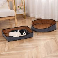 Rattan detachable and washable Pet Bed PC