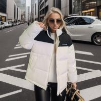 Polyester Straight Women Parkas & loose & thermal Solid PC