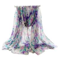 Polyester Easy Matching Women Scarf dustproof & thermal printed floral PC