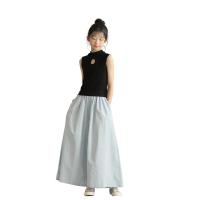 Baumwolle Mädchen Kleidung Set, Hosen & Nach oben, Patchwork, Solide, zwei verschiedene farbige,  Festgelegt