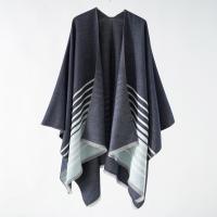 Polyester & Cotton Unisex Scarf soft & can be use as shawl & thermal printed striped PC