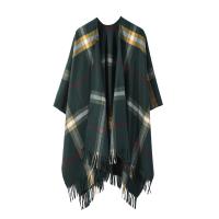 Polyester Shawl loose & thermal printed striped PC