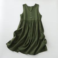 Baumwollstoff Einteiliges Kleid, mehr Farben zur Auswahl,  Stück