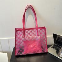 PU Leather Tote Bag Bag Suit large capacity & soft surface letter PC