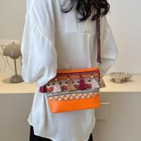PU Leather & Polyester Box Bag & Easy Matching Crossbody Bag Argyle PC