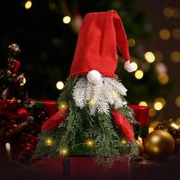 Poliestireno & Paño Decoración del árbol de navidad, verde,  trozo