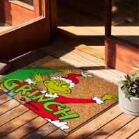 Polyester Floor Mat christmas design & washable printed PC