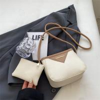 PU Leather Easy Matching Crossbody Bag Lichee Grain PC