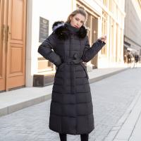 Polyester long style Women Parkas thicken & thermal Solid PC