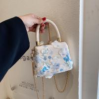 PU Leder & Polyester Handtasche, Floral, mehr Farben zur Auswahl,  Stück